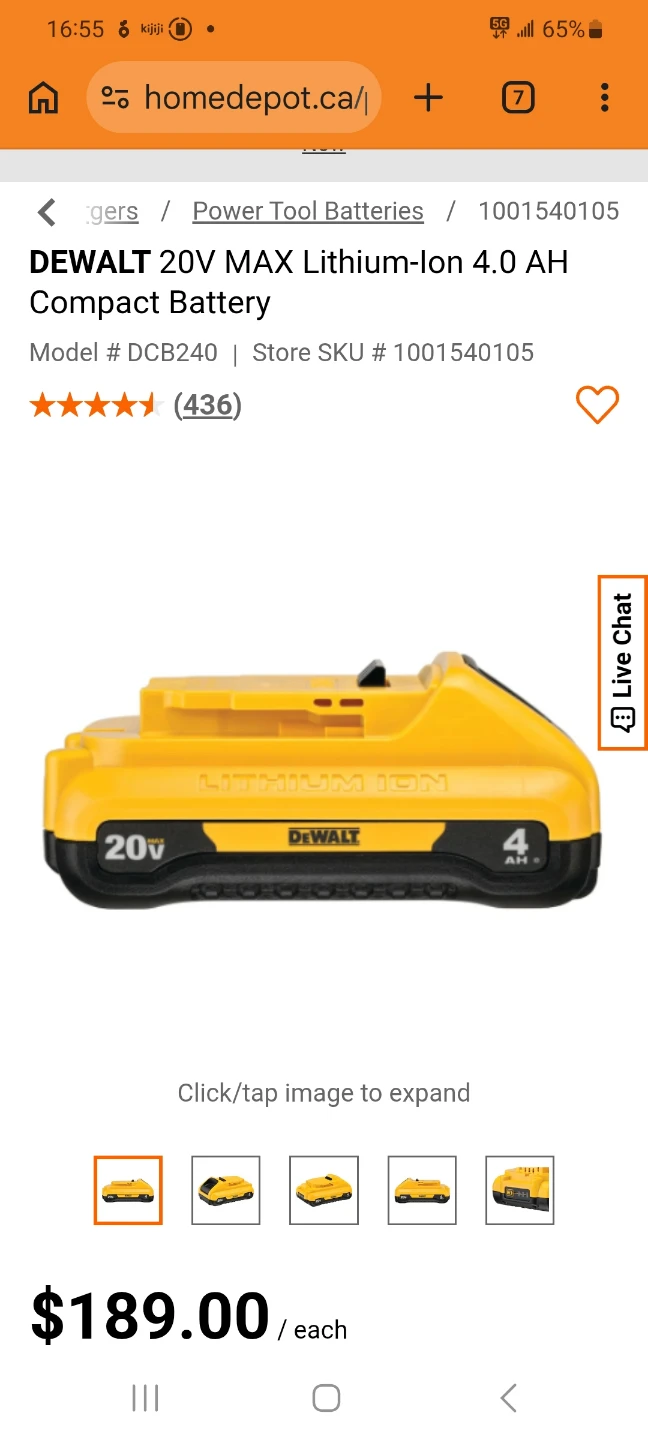 DEWALT 20V MAX 4Ah Lithium-Ion Battery - photo 4