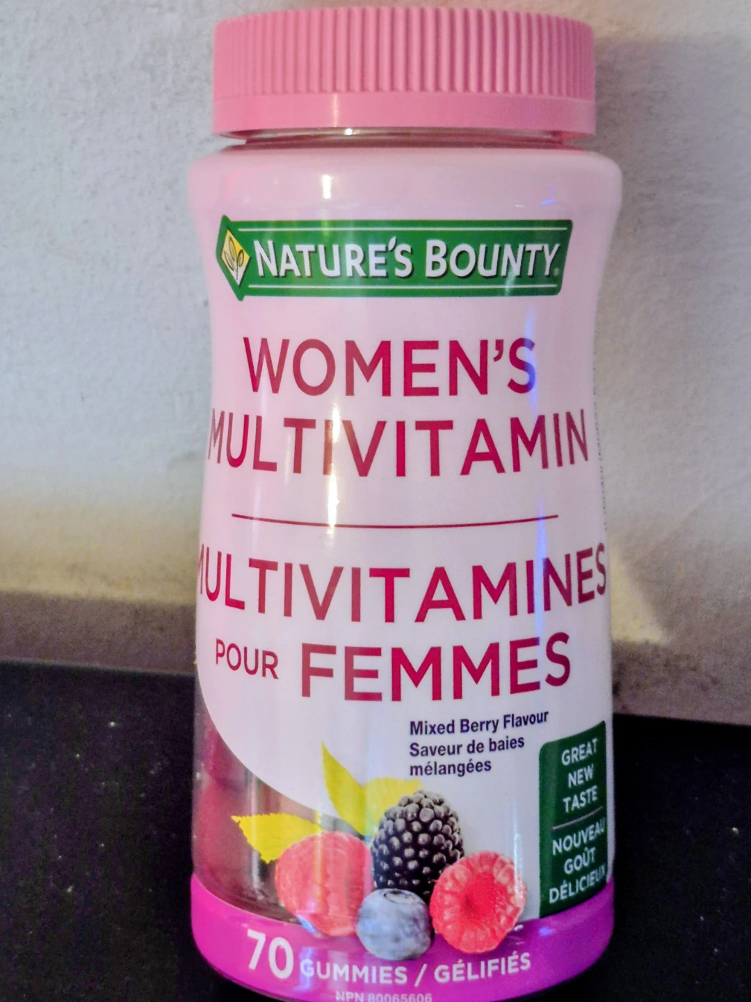 BN)Nature's Bounty Women's Multivitamin Gummies - Mixed Berry