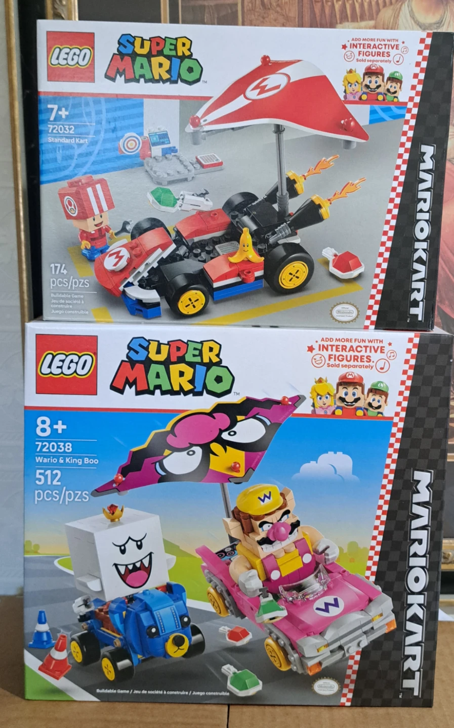 LEGO Super Mario/Standard Kart/Wario/King Boo/72038/72032