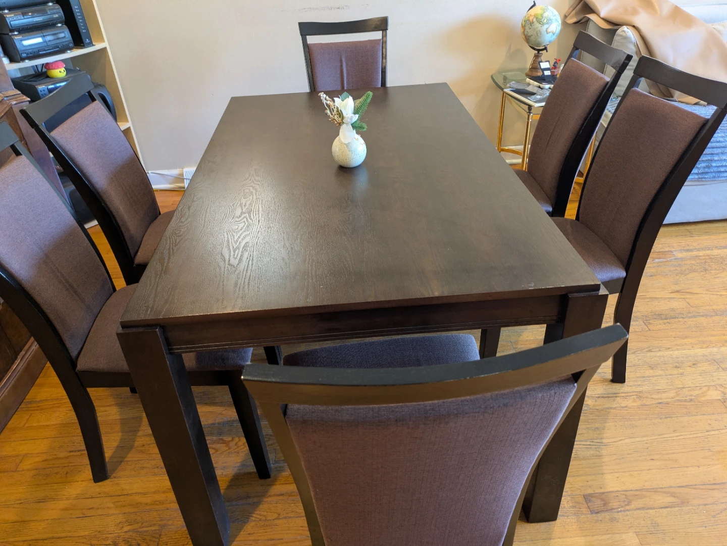 Hutch China w/ dining room table,6 chairs  excellent condition. - photo 4