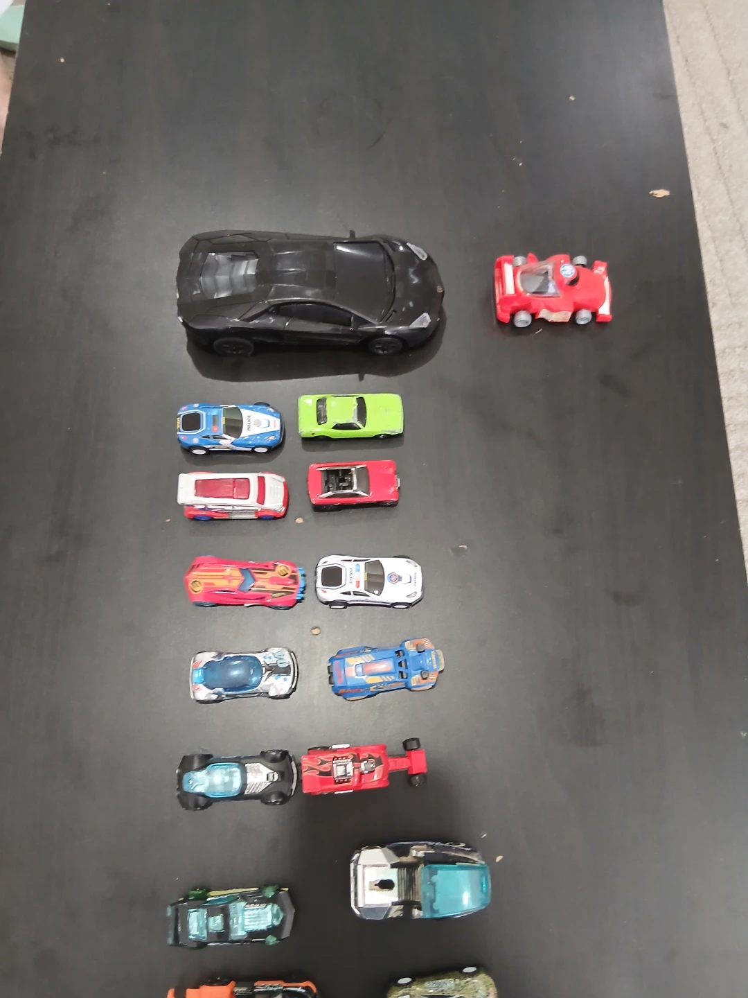 Assorted Hot Wheels and Toy Cars