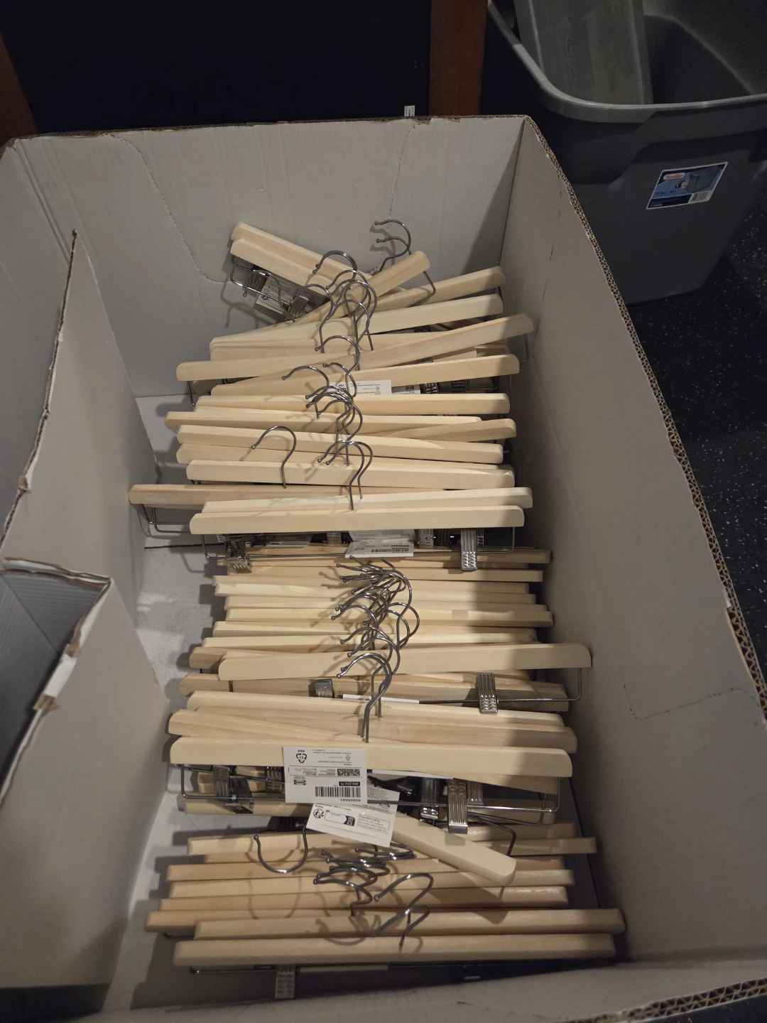 IKEA Bumerang Wood Pant Hangers