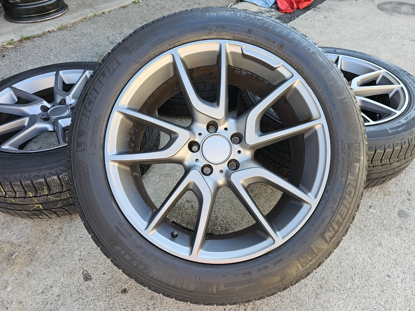 MERCEDES BENZ GLC WINTER TIRES ON ALLOY RIMS - photo 5