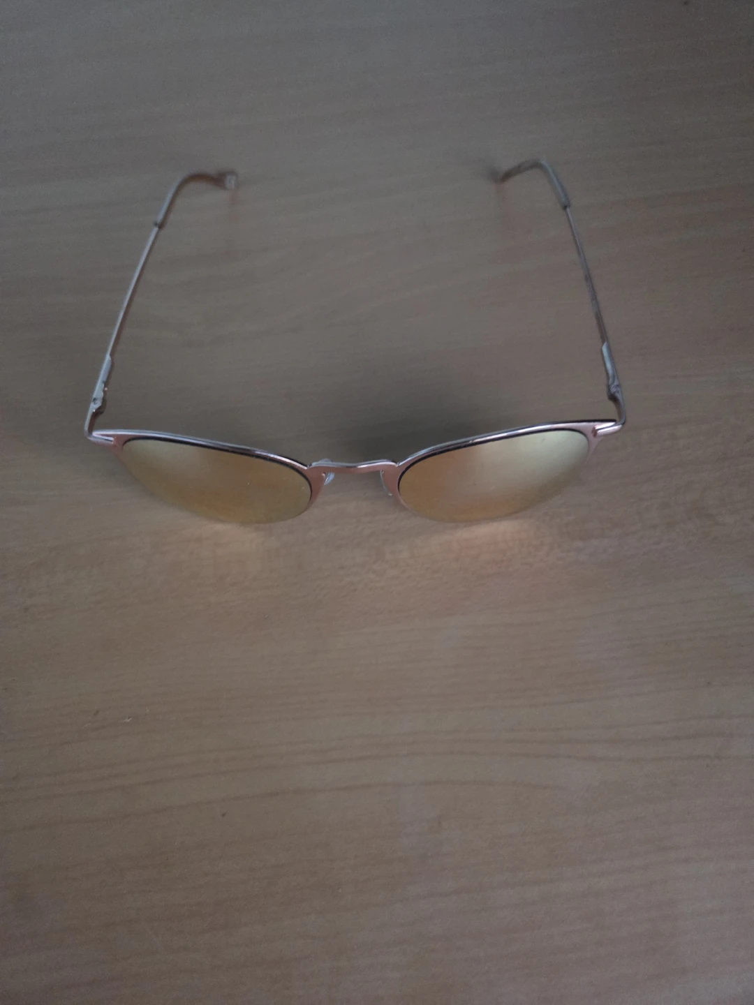Rose Gold Round Sunglasses - photo 4