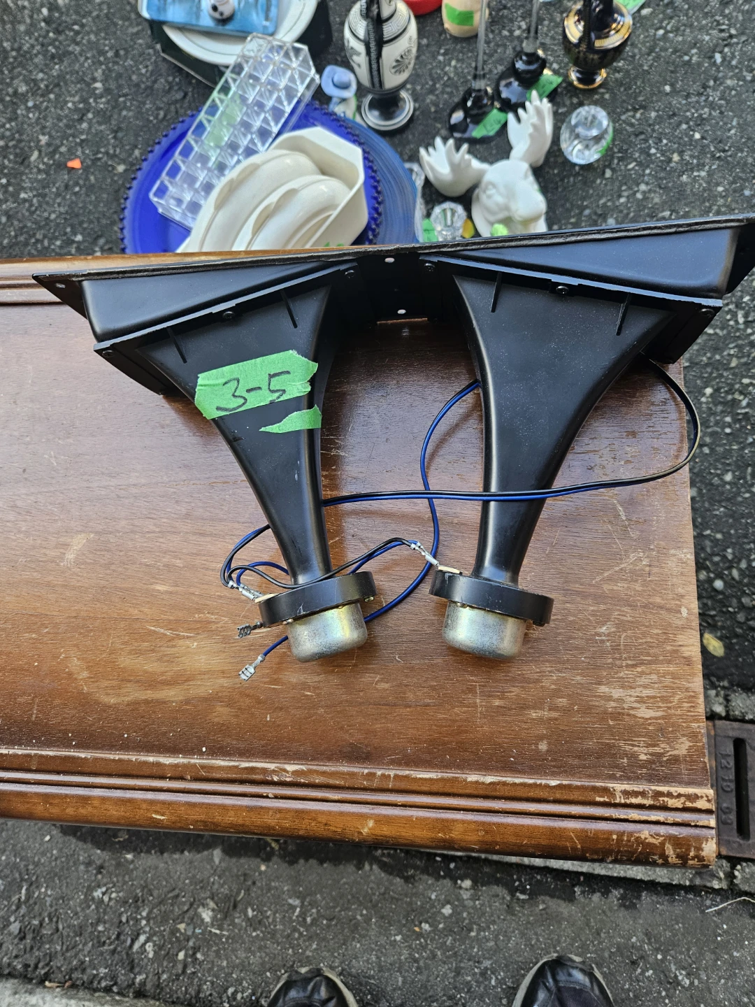 Pair of Sansui S-122 Horn Tweeters - photo 3