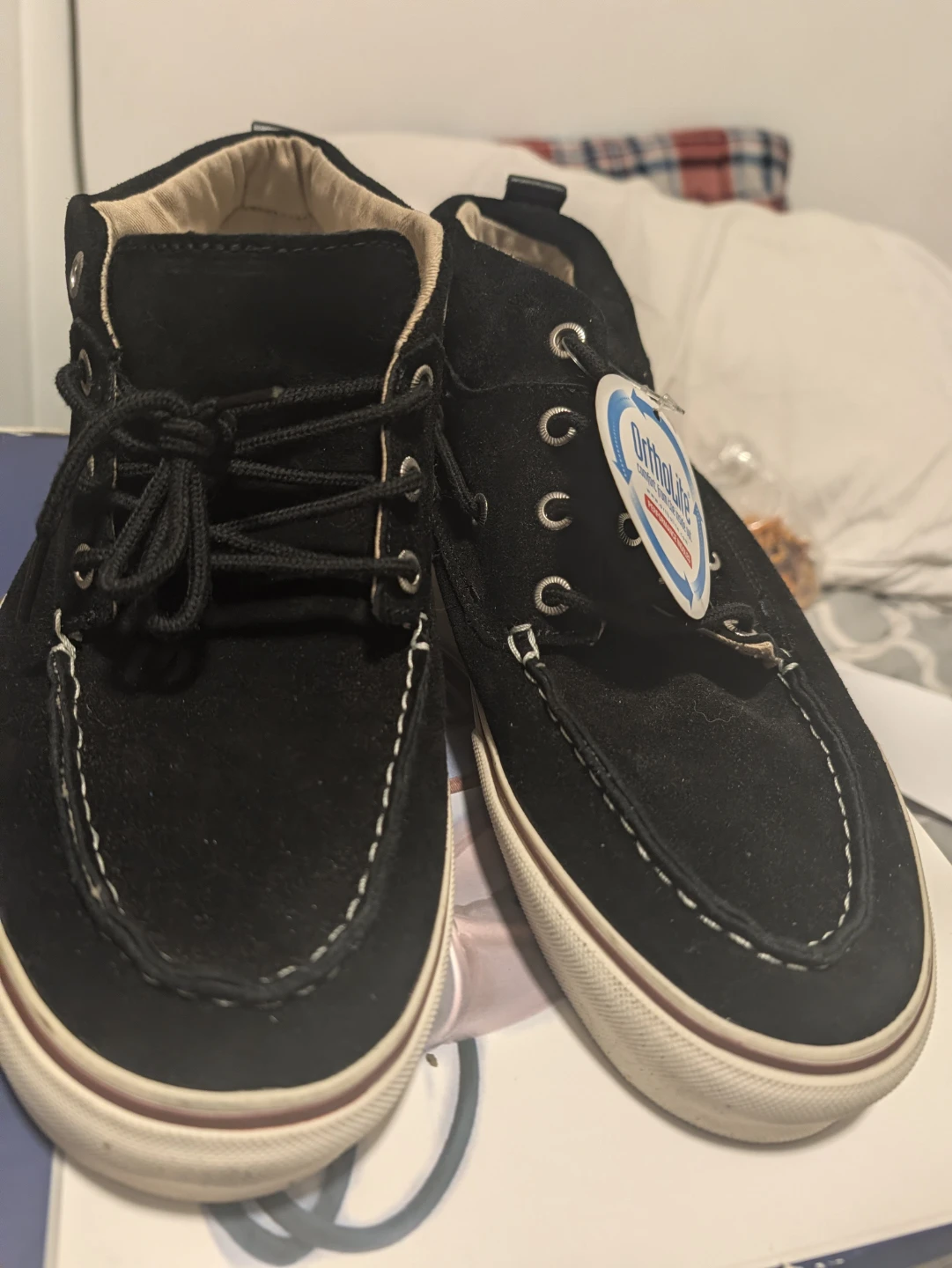 🏈Vans California Chukka Del Barco Sneakers Black Size 11.5 - photo 3
