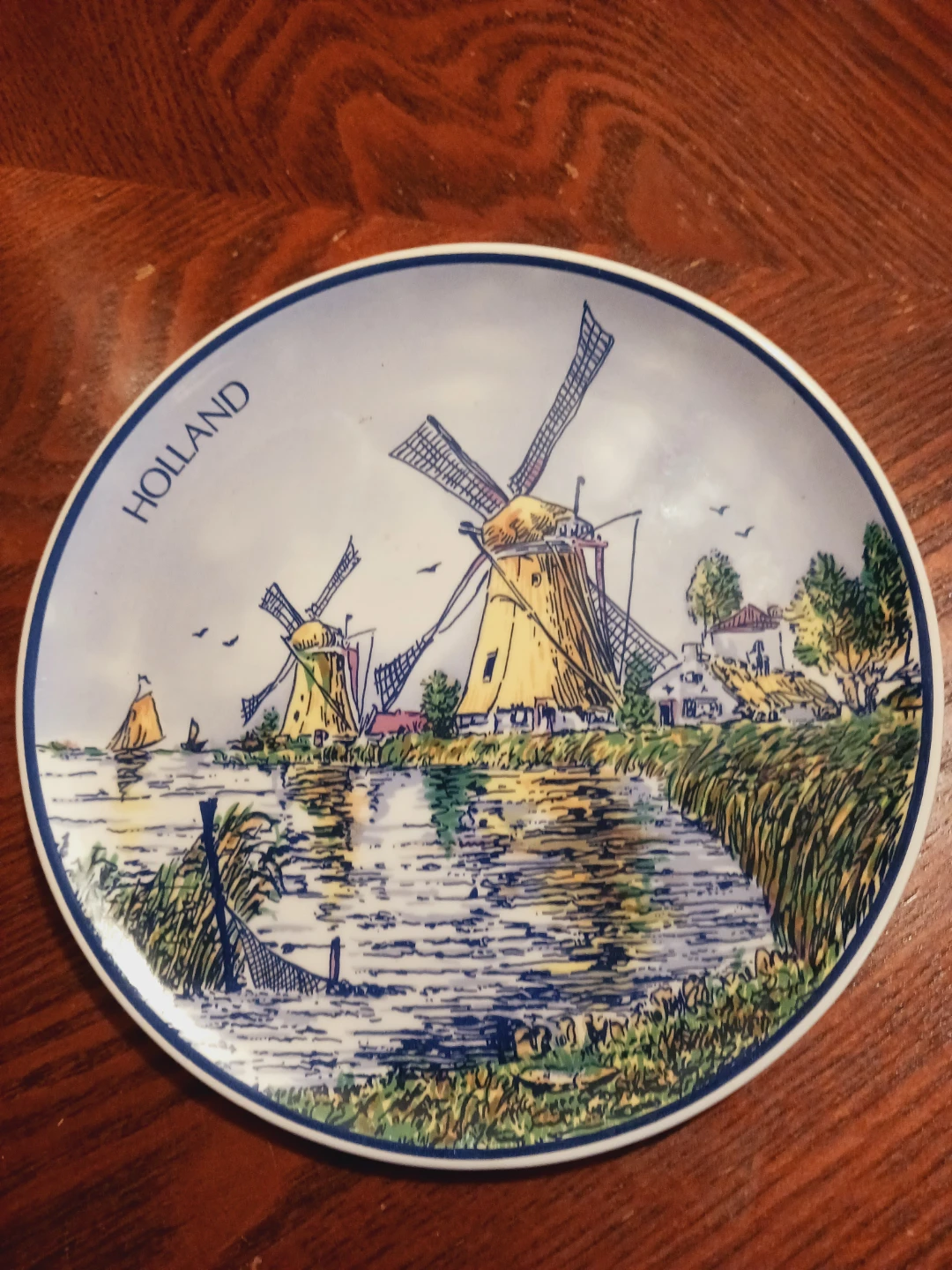 Delft's Holland Handpainted Collectible Plate - photo 2