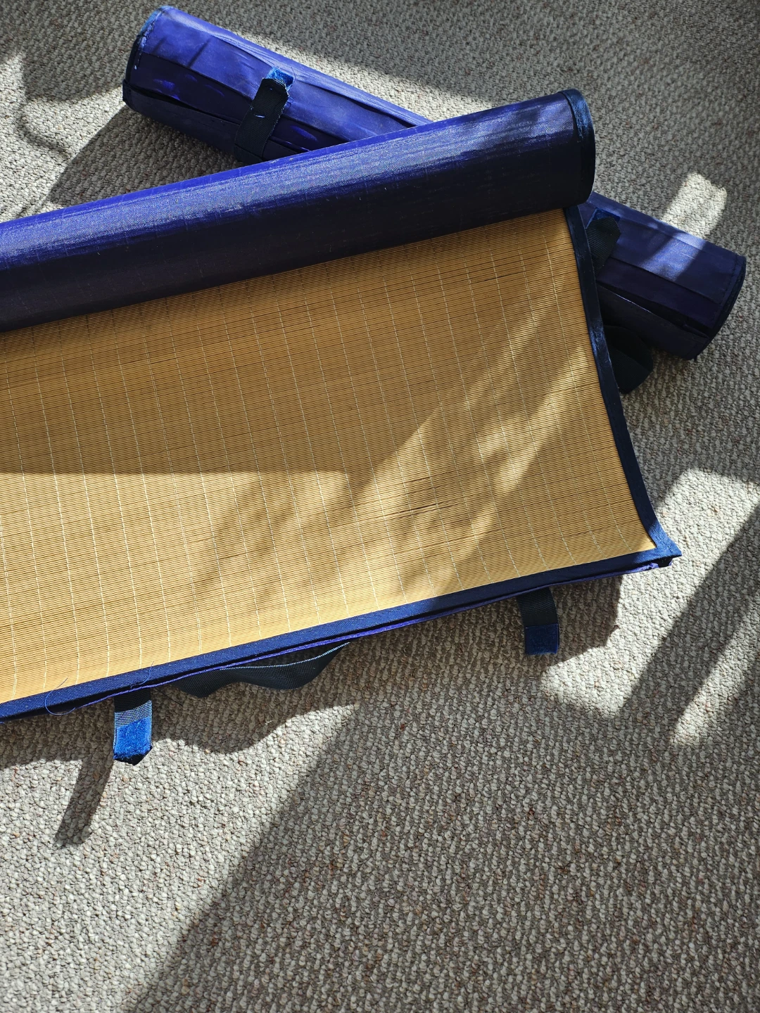JYSK-Two Natural Bamboo Yoga Mats