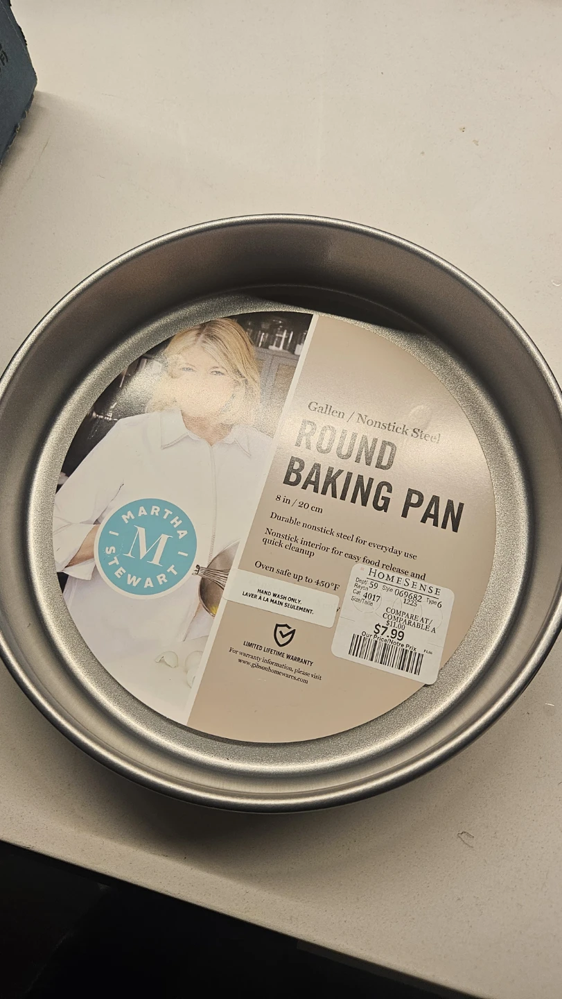 Martha Stewart Gallen Nonstick Round Baking Pan