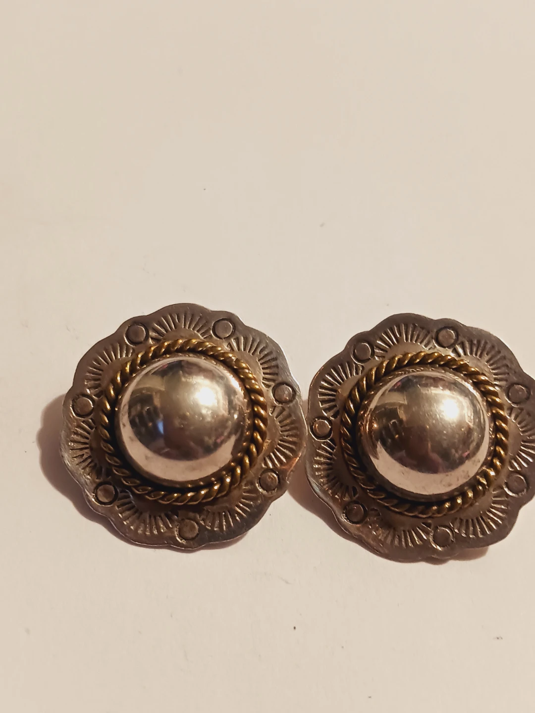 Taxco Mexico 925 Sterling Silver Clip-On Earrings - photo 4