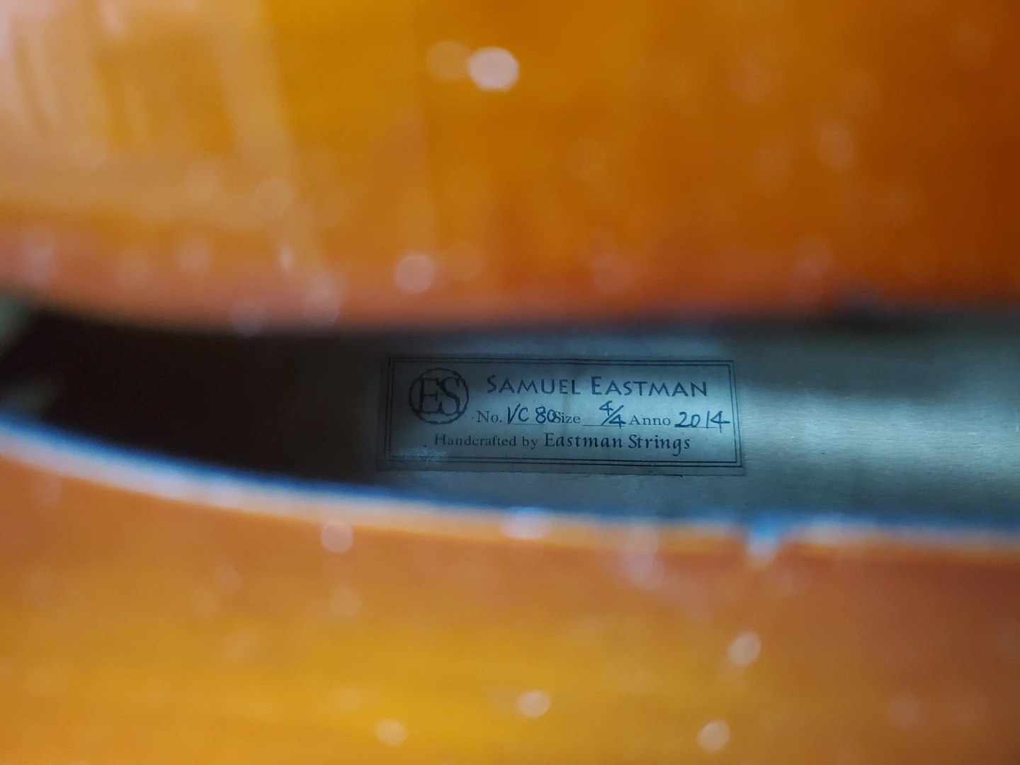 Samuel Eastman VC 80 Cello 4/4 - photo 2