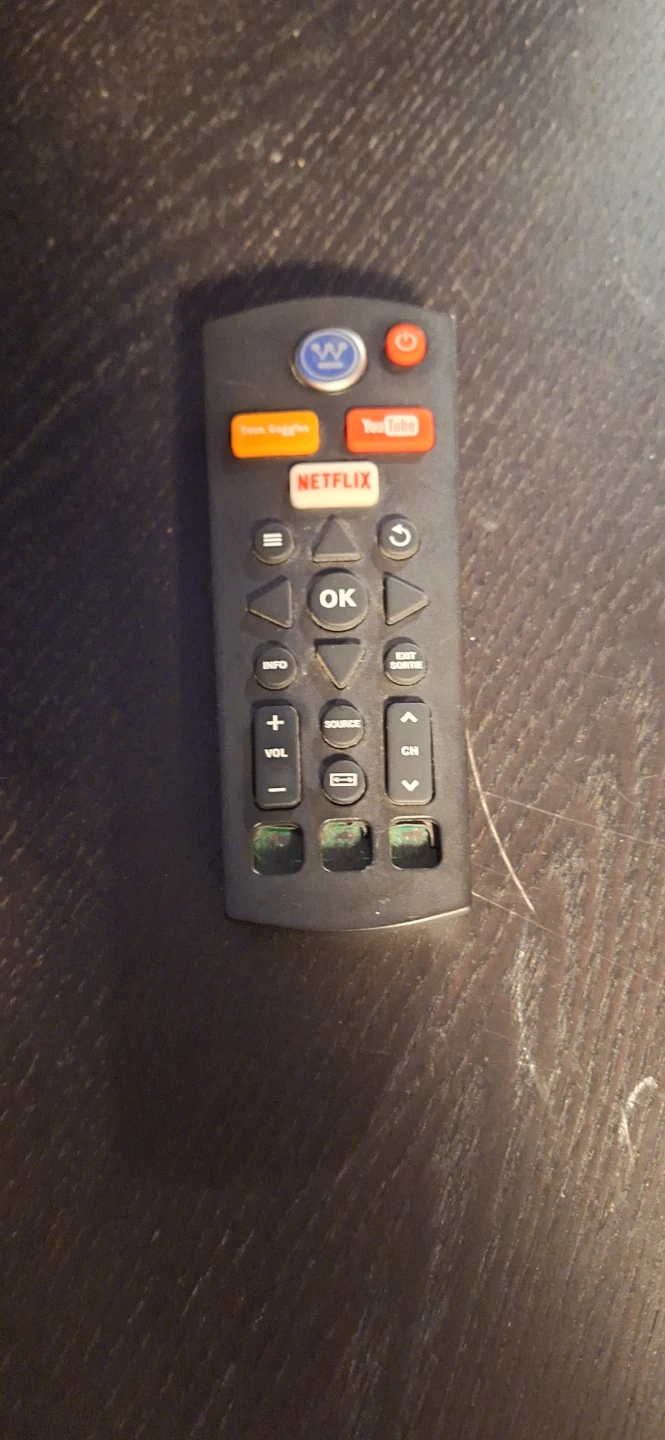 Westinghouse TV with Remote
