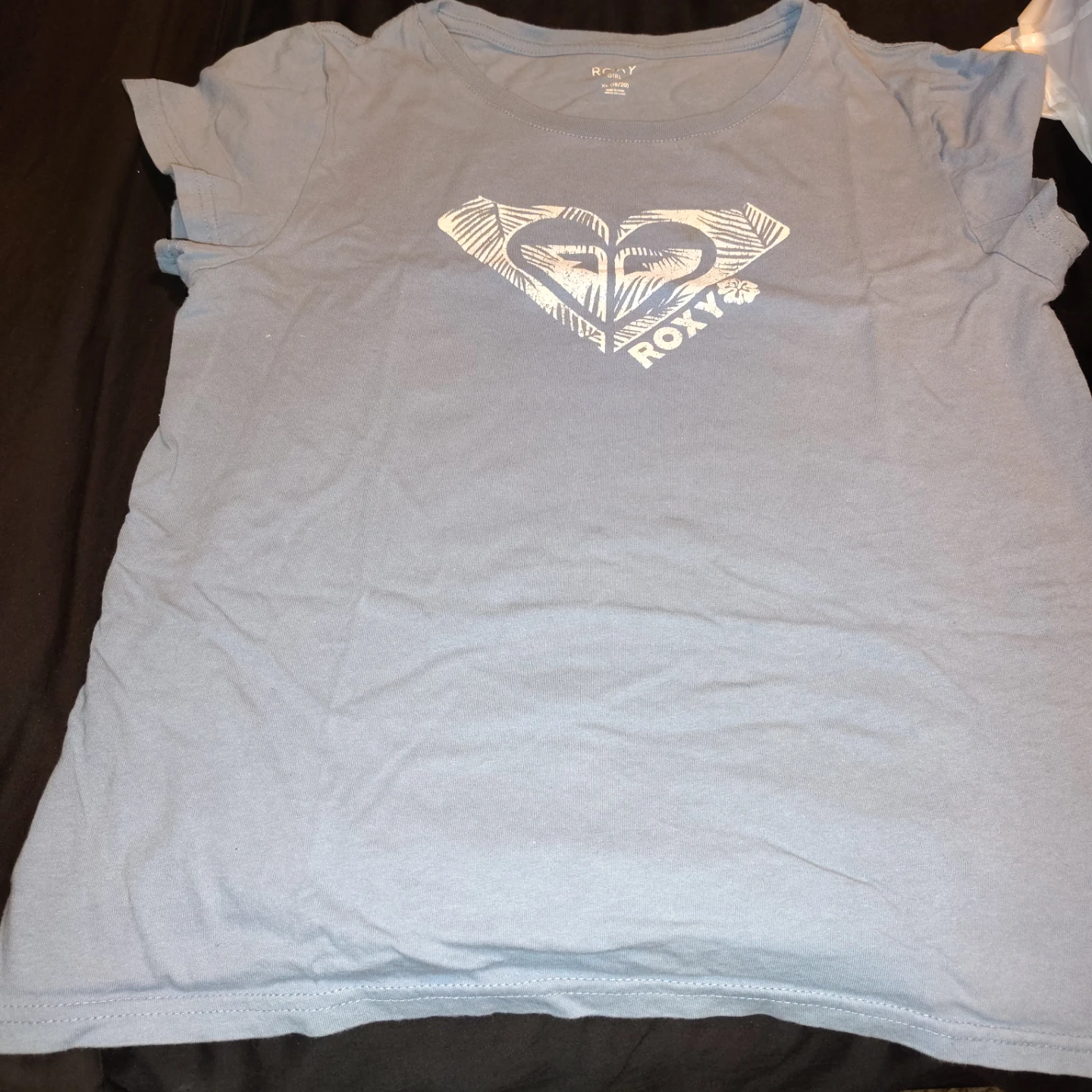 Roxy Girl Blue Graphic T-Shirt XL (18/20)