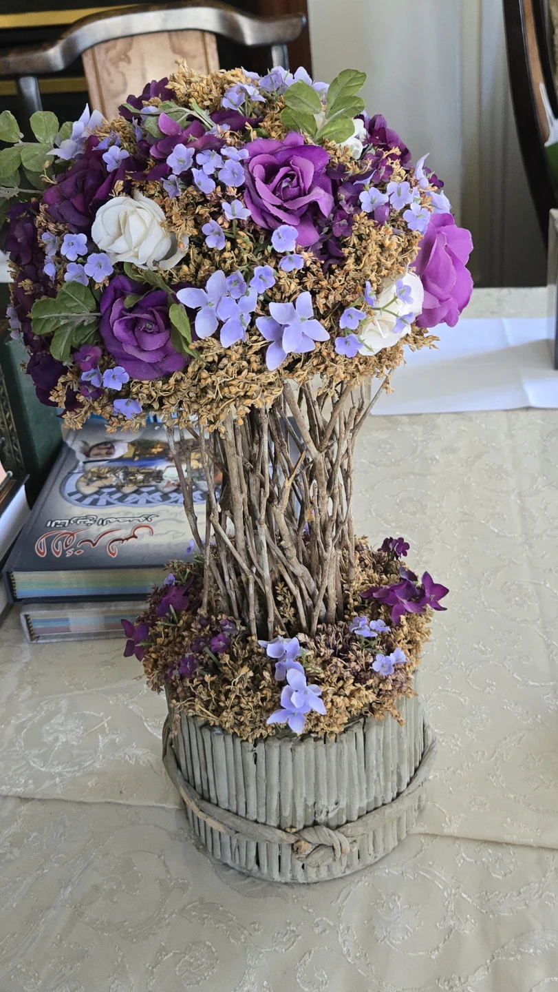 Artificial Floral Arrangement Topiary