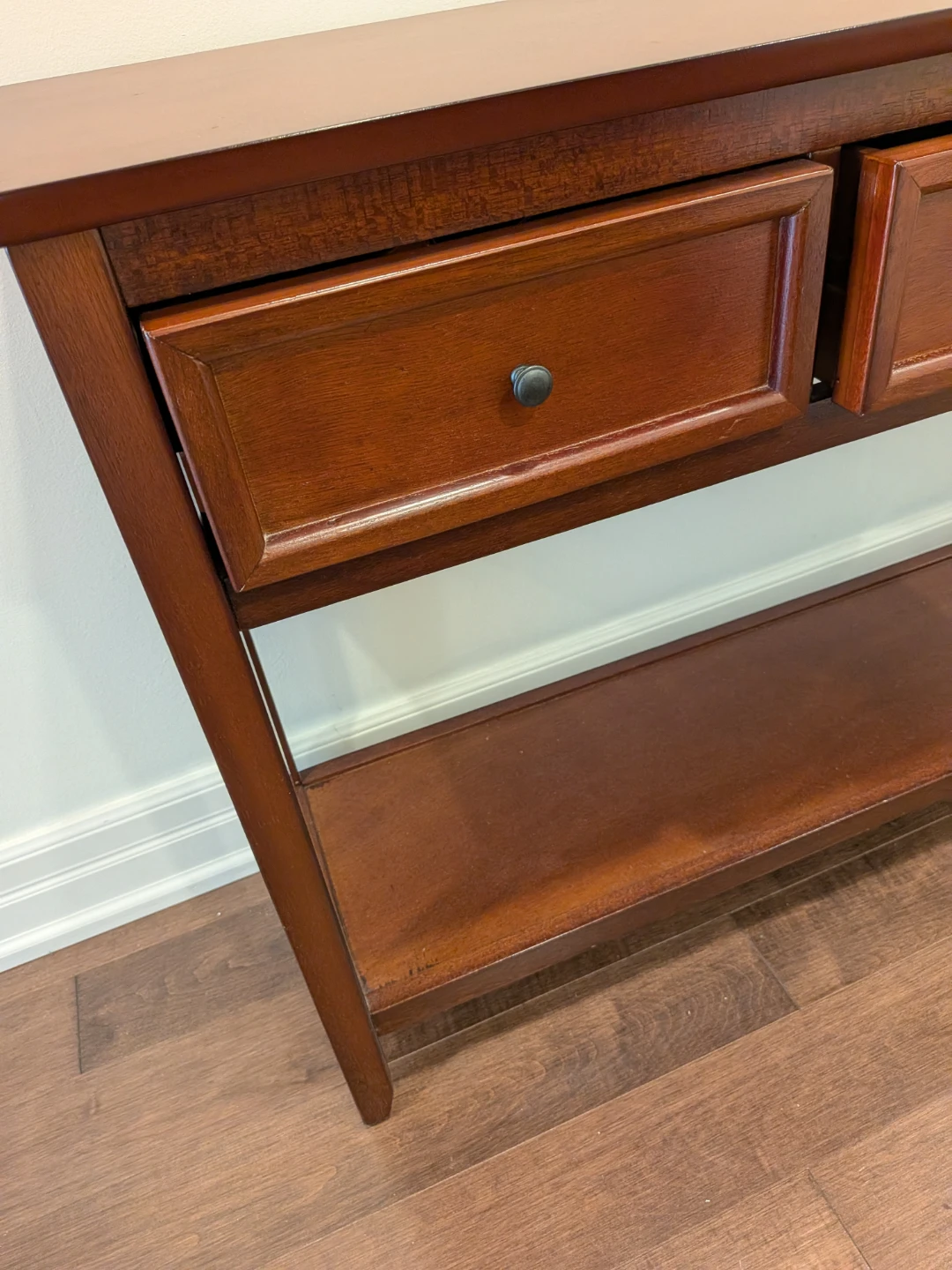 Wooden Console Table with Drawers ( pier1 ) - photo 3