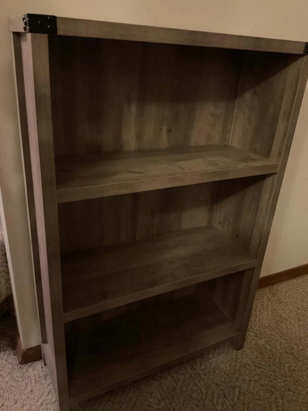 Rustic 3-Tier Bookshelf - photo 2