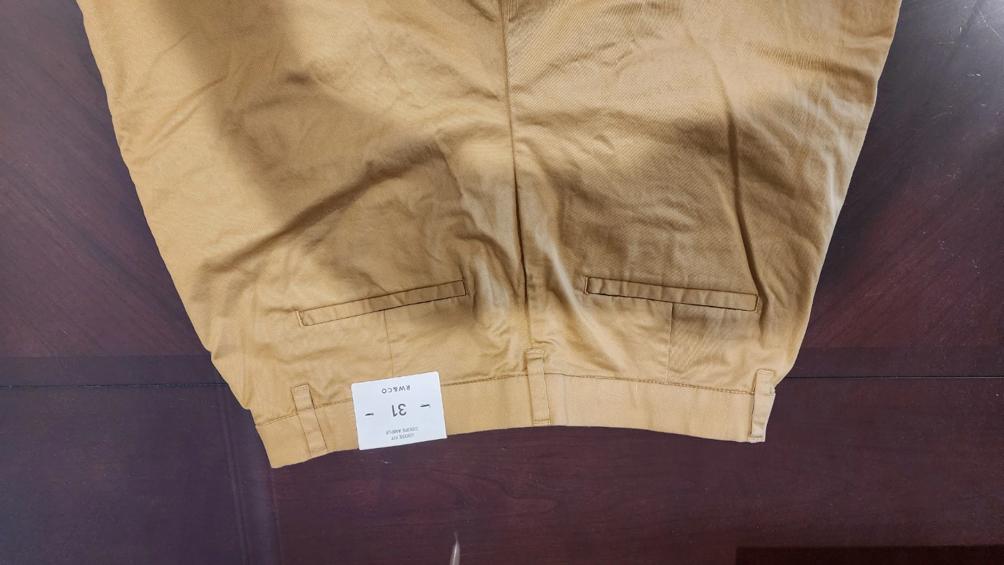 RW&CO Loose Fit Pants Tan Size 31 - photo 5