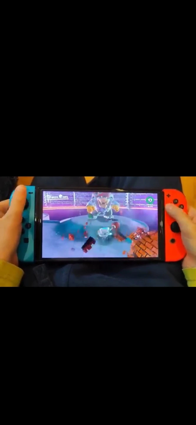 Nintendo Switch Console Neon Blue and Neon Red