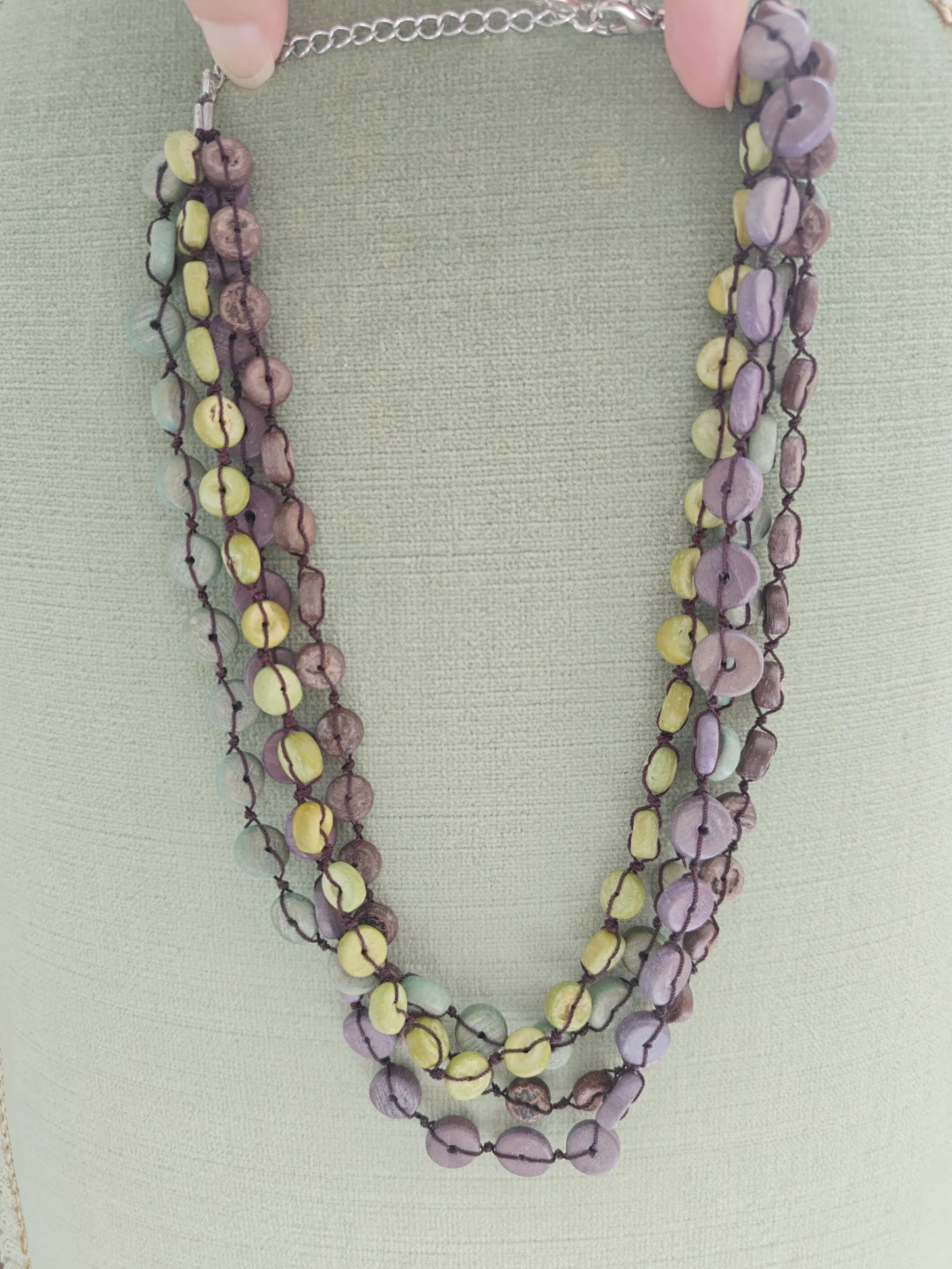Brand new necklaces and bracelets with wooden beads - photo 4
