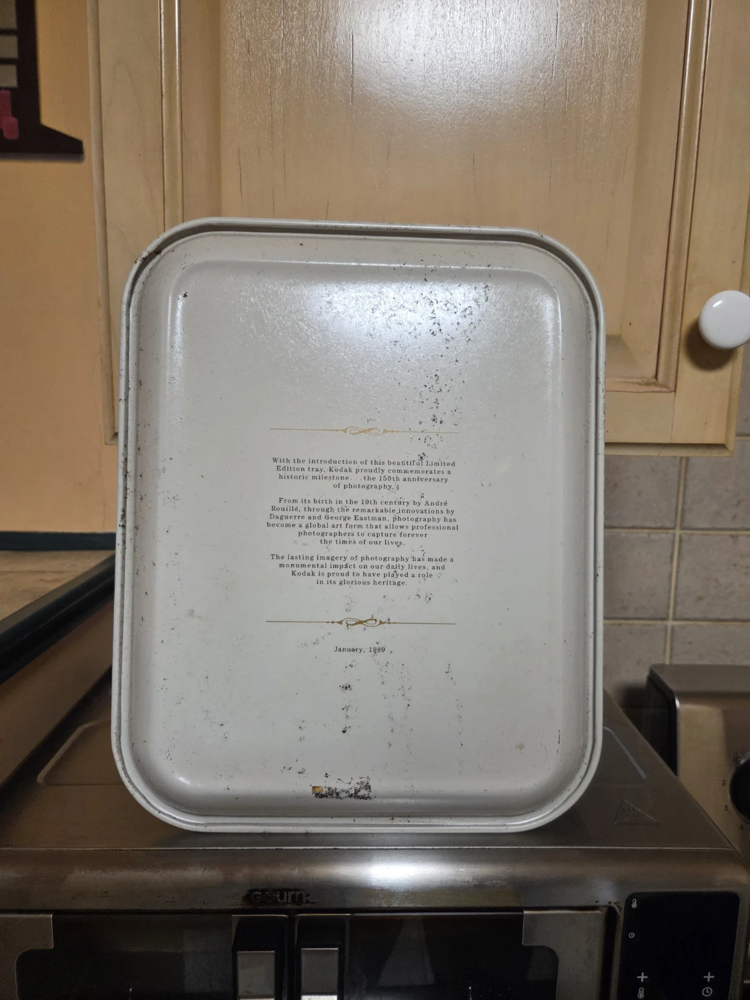 Vintage 1989 Kodak 150th Anniversary Commemorative Tray - photo 2