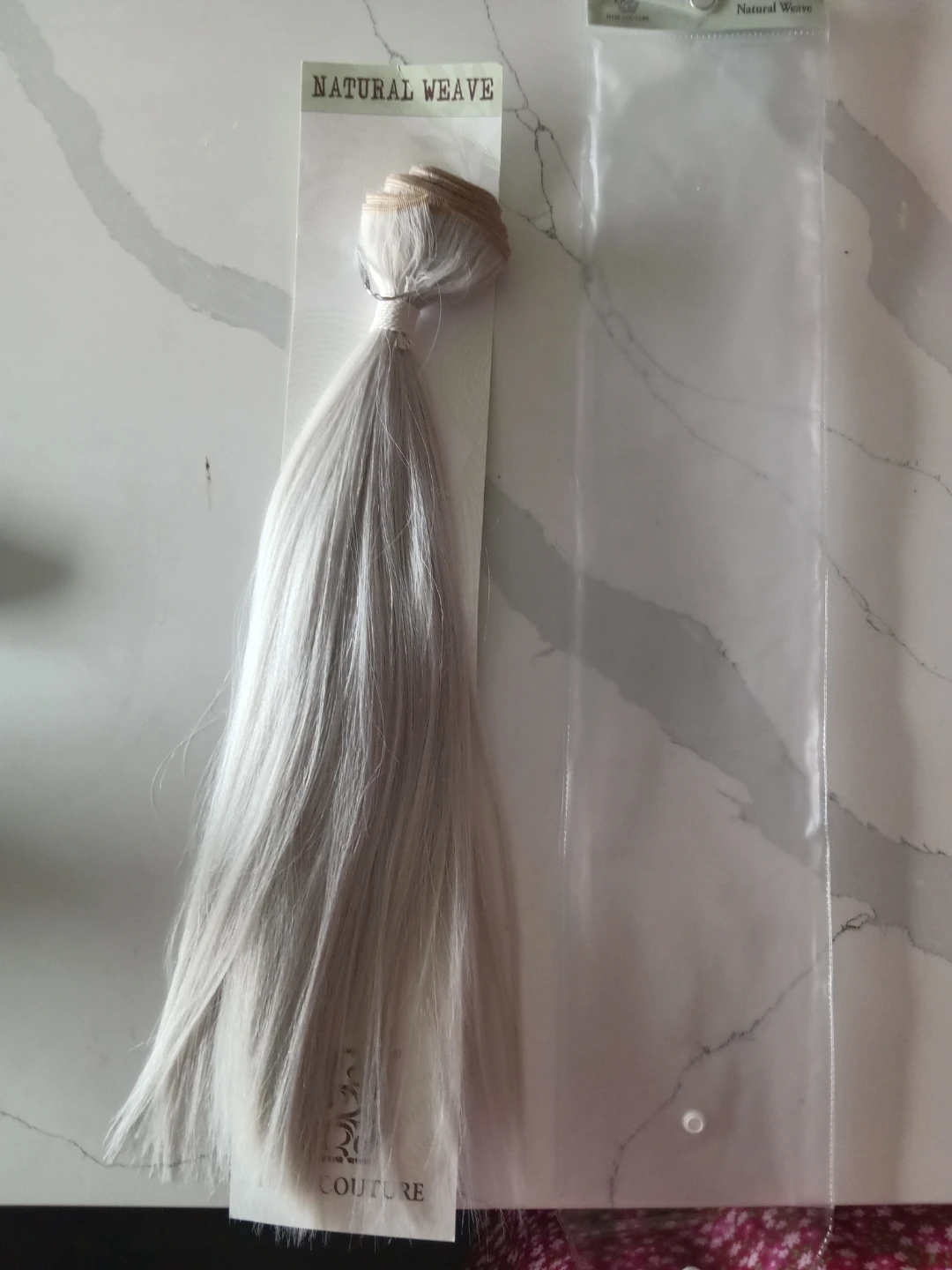 18" straight WEFT Avanti Remy Human Hair Natural Weave - photo 3