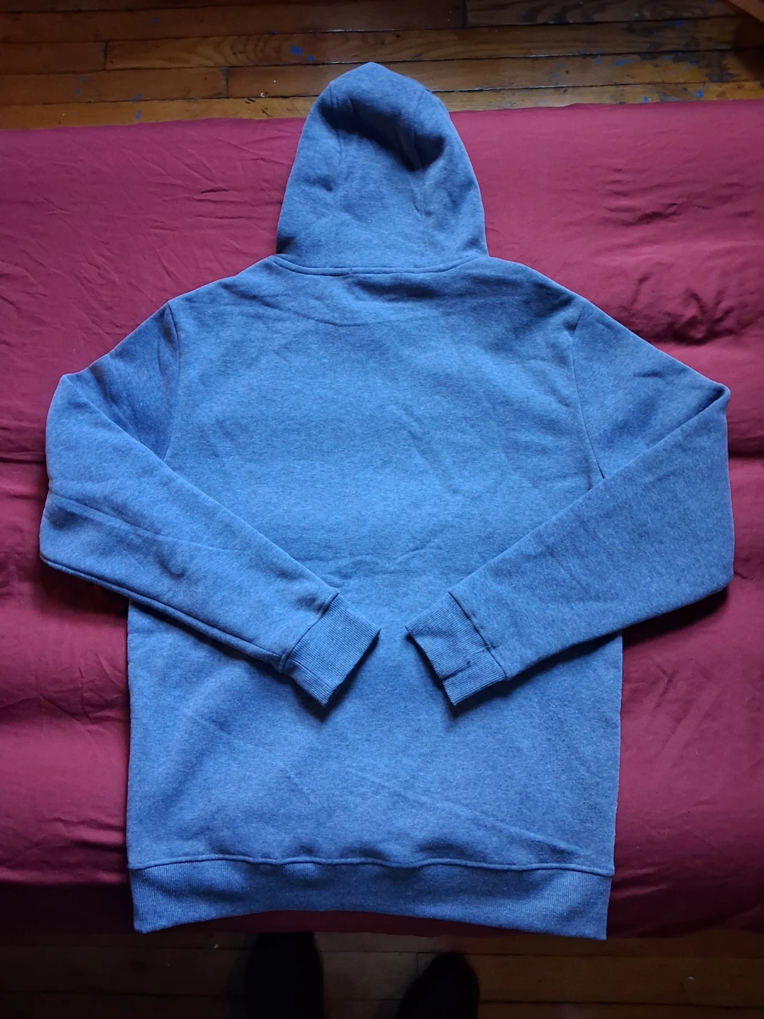 J. COME Blue Pullover Hoodie - photo 2