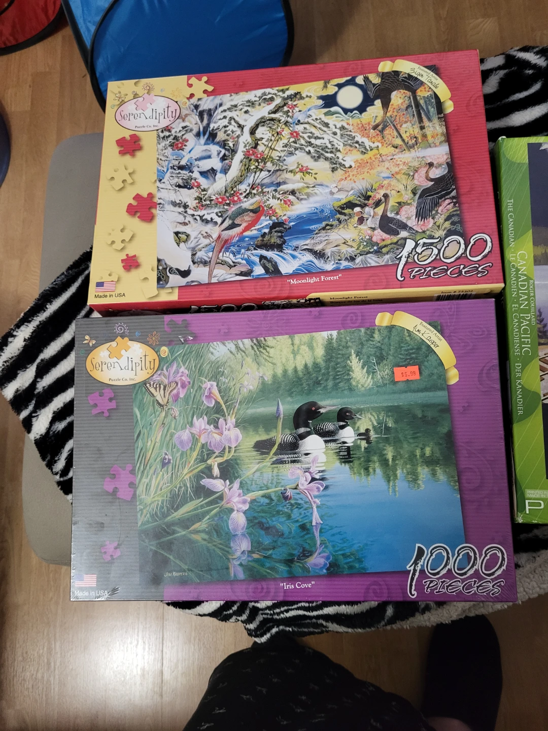 Two Serendipity Jigsaw Puzzles