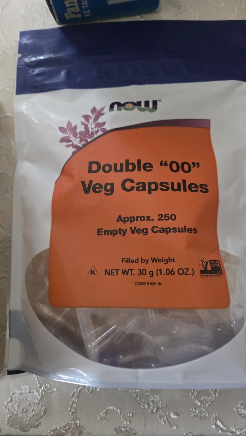 NOW Double 250 Veg Capsules + 500 free Veg Capsules