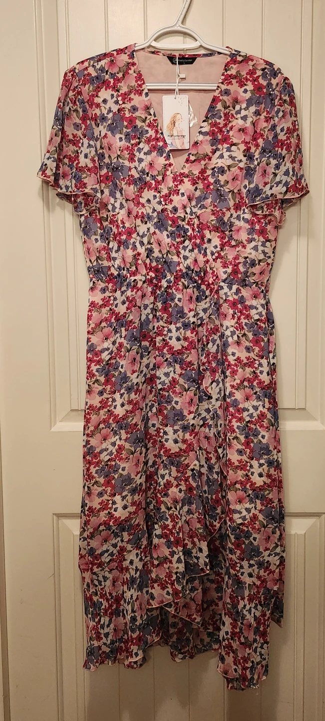 PrettyGarden Floral Dress Size Large