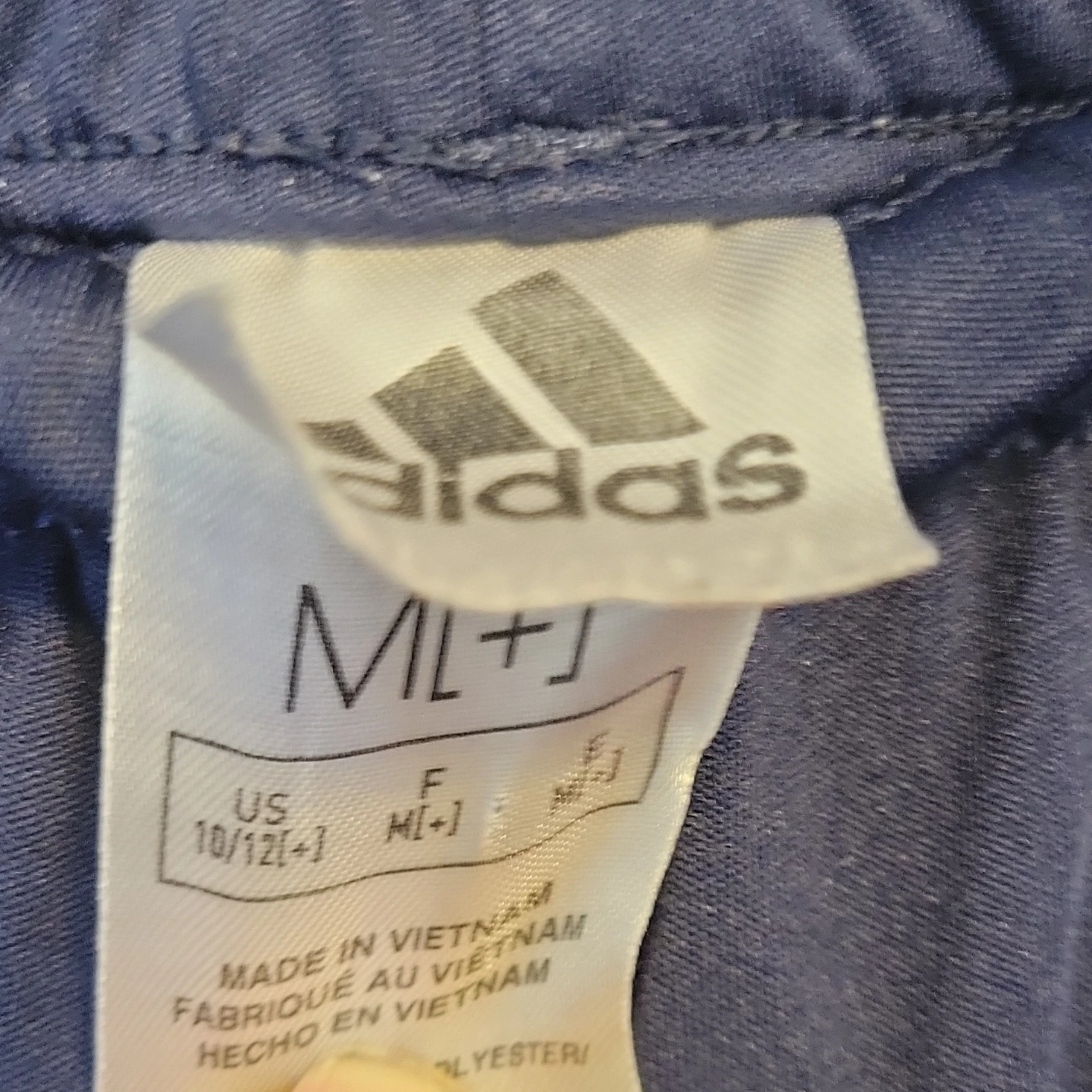 Adidas Navy Performance Shorts - photo 4