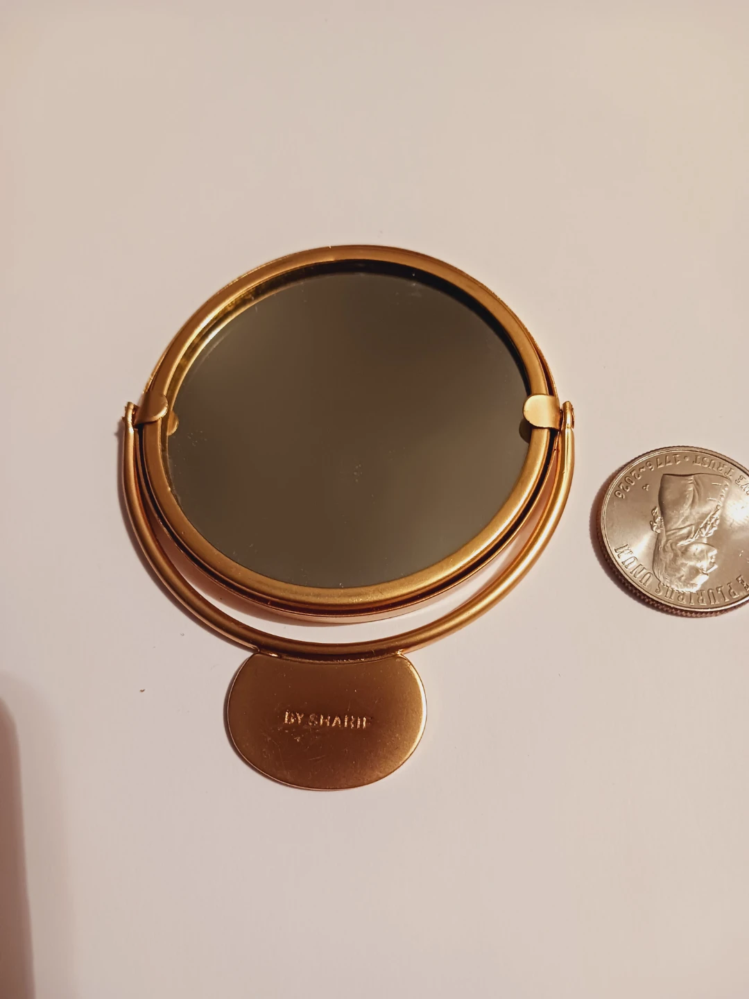 Cute small compact mirror for pocketbook