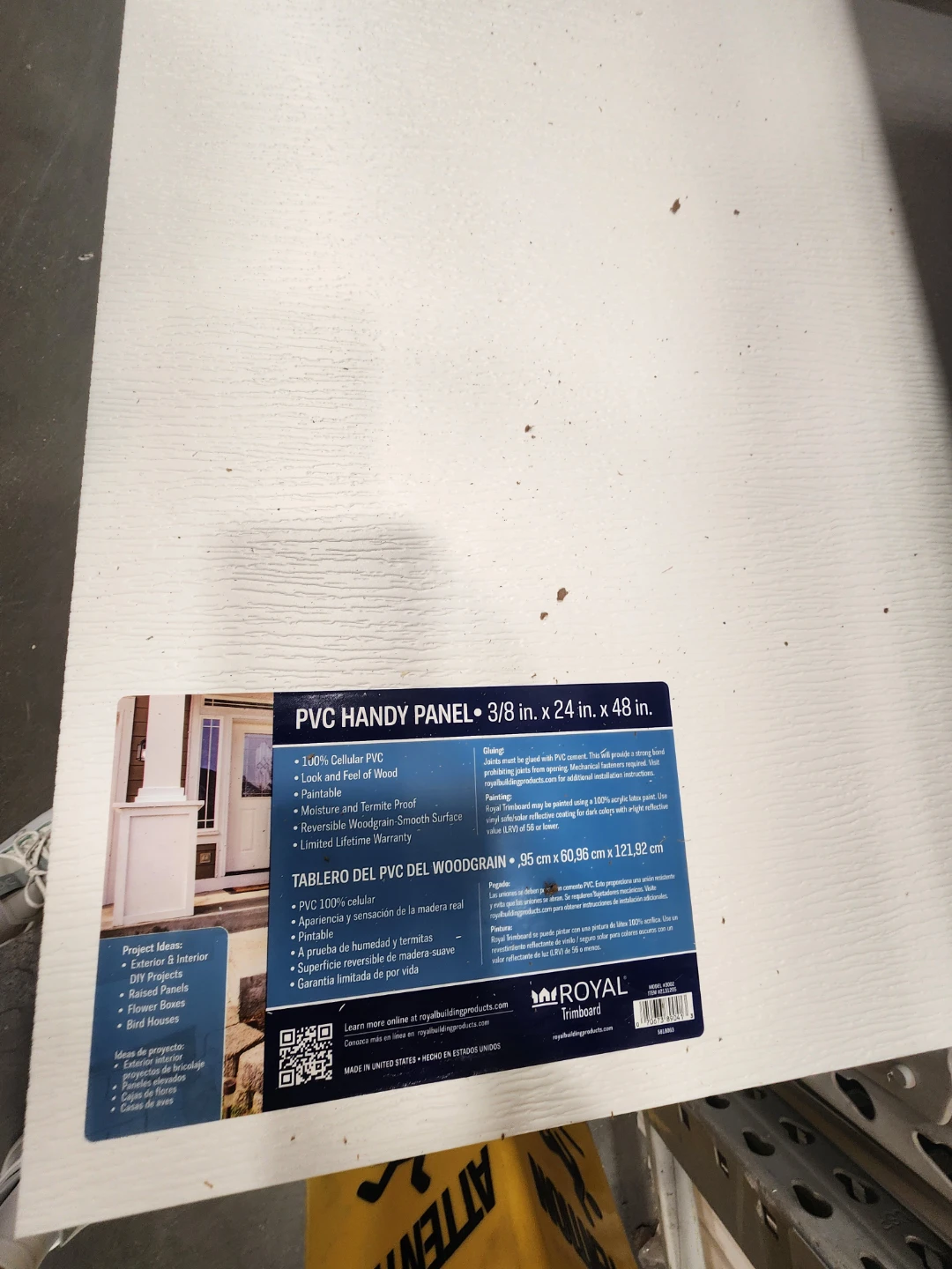 Royal Building Products PVC Handy Panel - photo 3