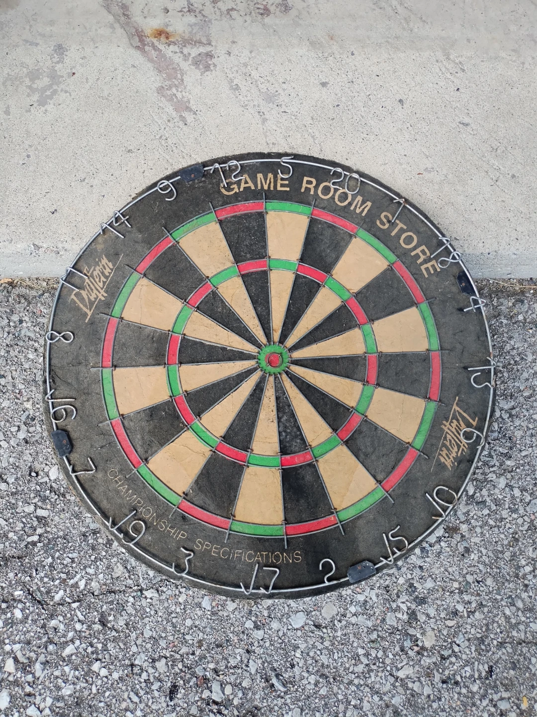 Dart board