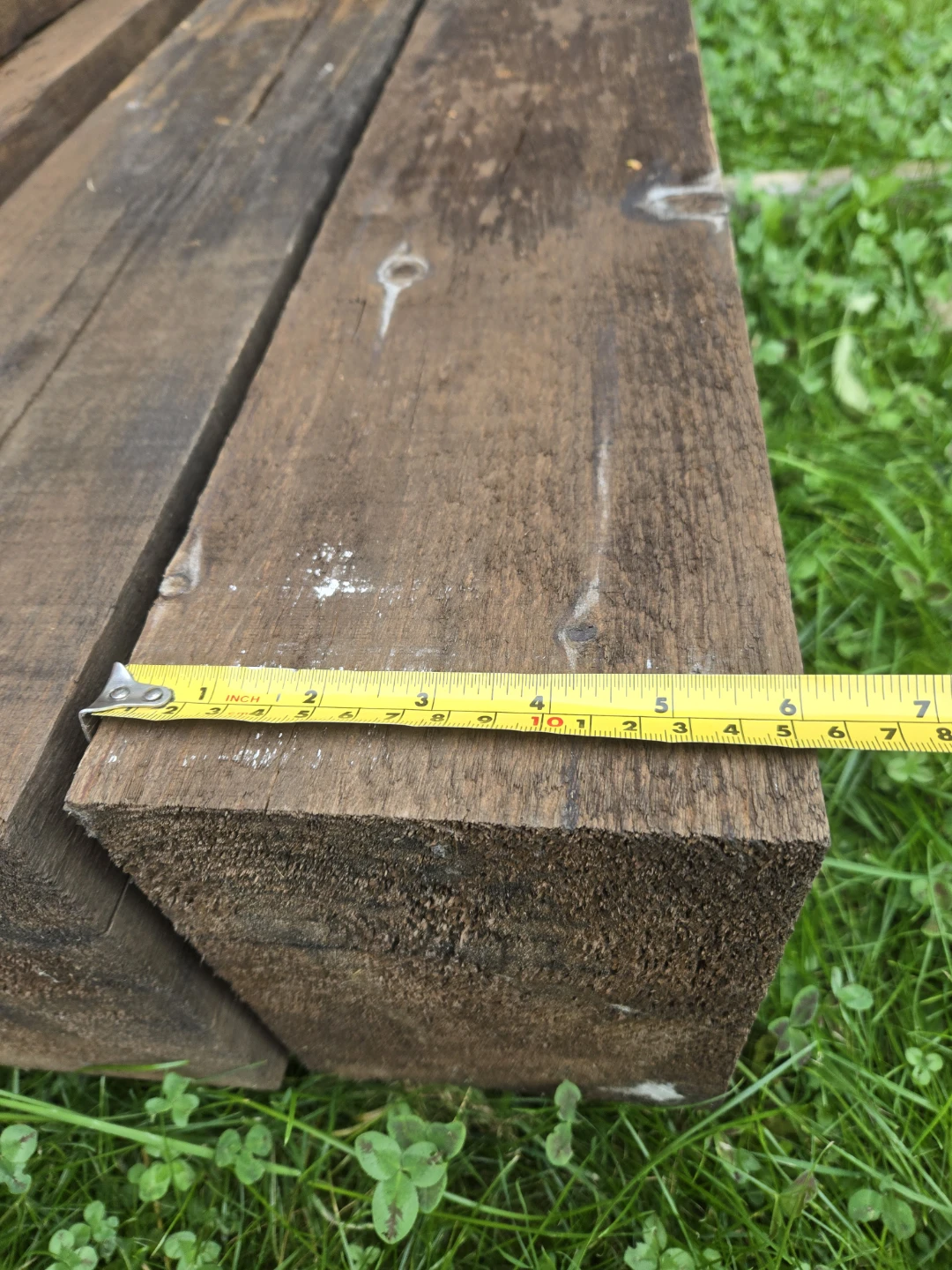 15 Pressure Treated Landscape Timber beams - photo 3