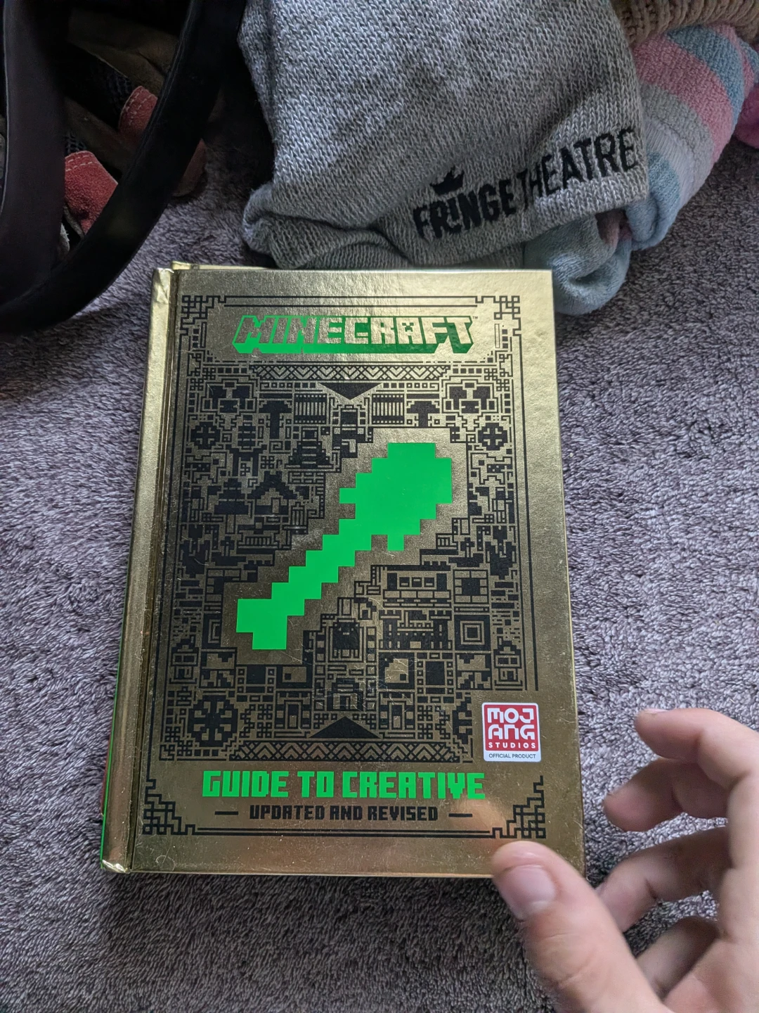 Set of 4 Minecraft Updated and Revised Hardcover Books - photo 3