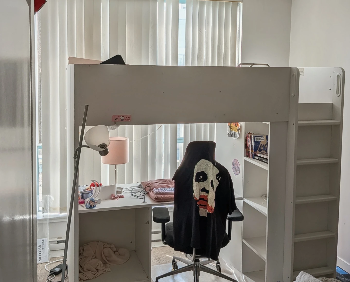 IKEA SMASTAD Loft Bed with Desk and Shelving