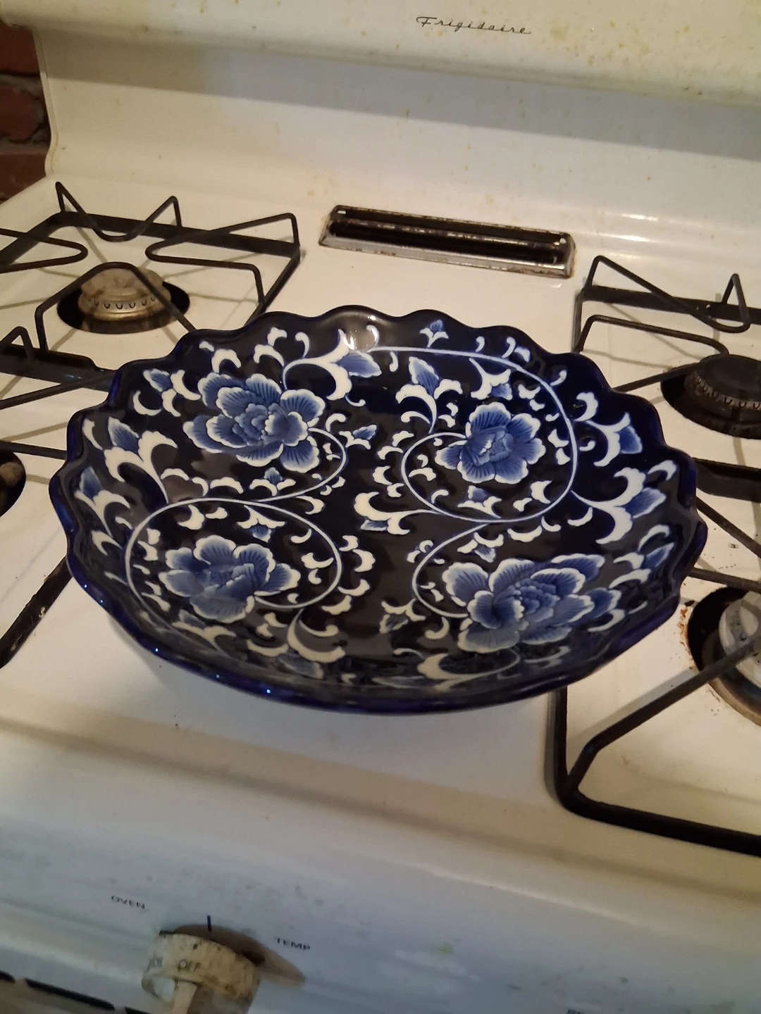 The Bombay Company Blue and White Floral Bowl - photo 2