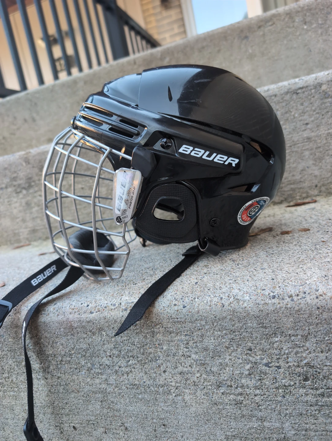 Bauer Hockey Helmet with Face Mask