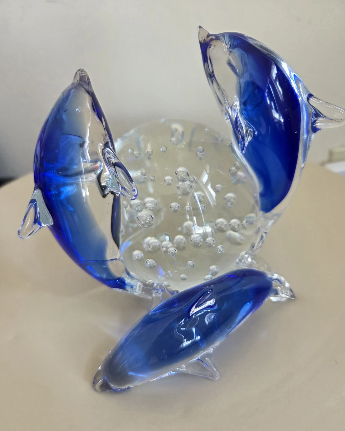 Glass Dolphins Ornament - photo 2