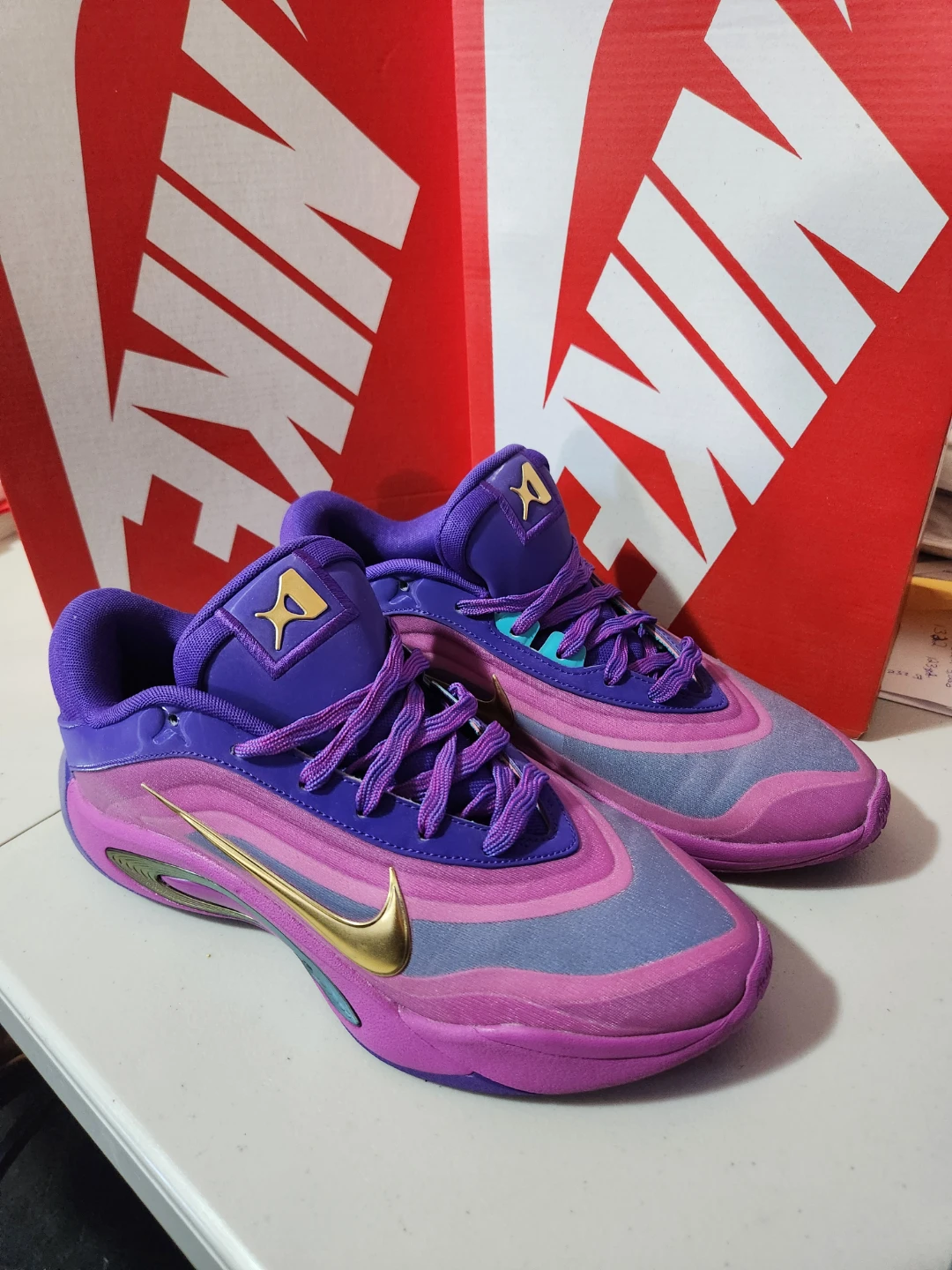 Women's Nike A'One A'ja Wilson Basketball Shoes - photo 4