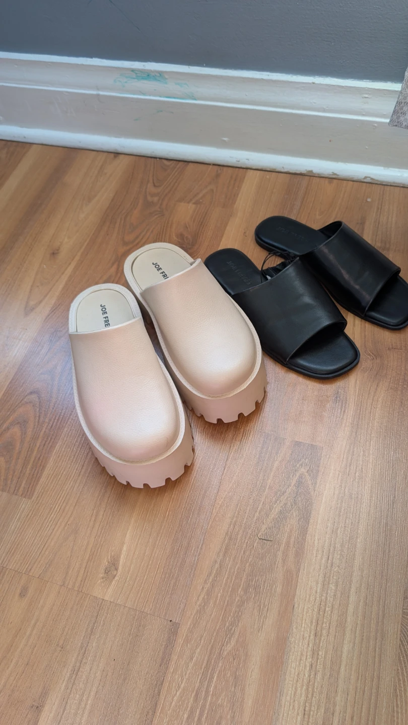 Joe Fresh Sandals and Platform Clogs Bundle