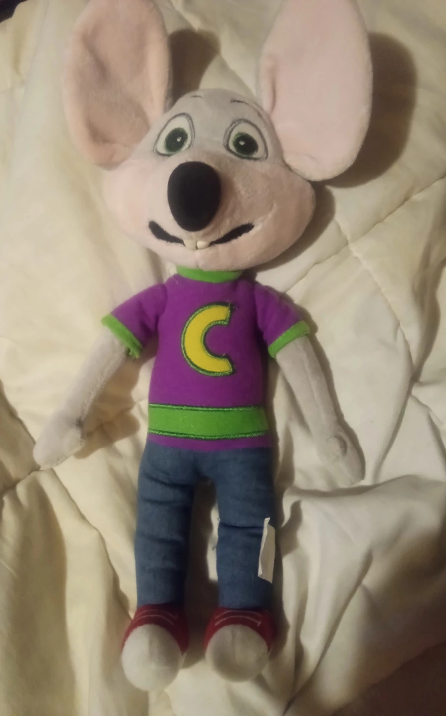 Chuck E. Cheese Vintage Plush Toy lot of three - photo 2