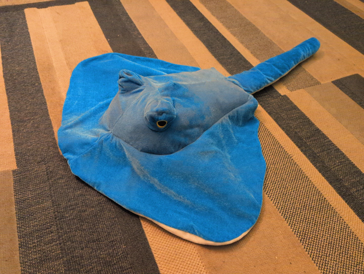 B.J. Toy Co. Blue Stingray Plush
