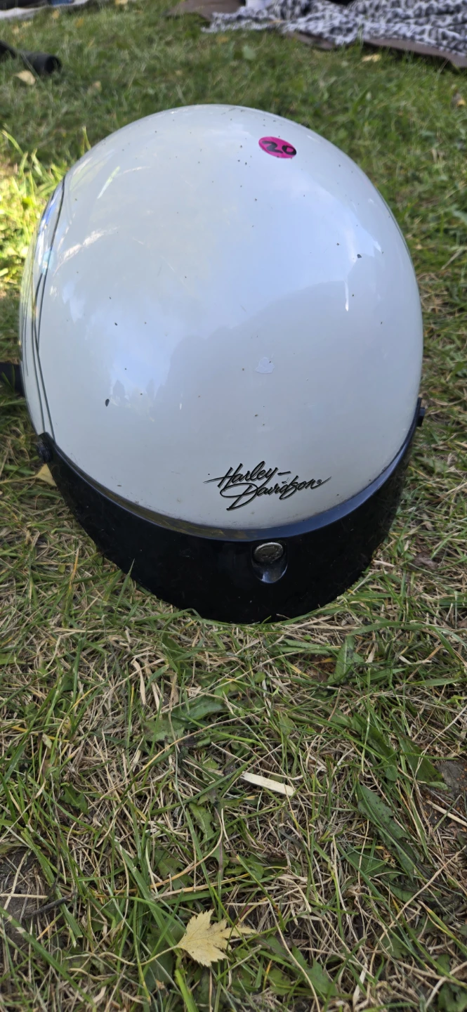 Harley-Davidson Motorcycle Helmet White - photo 2