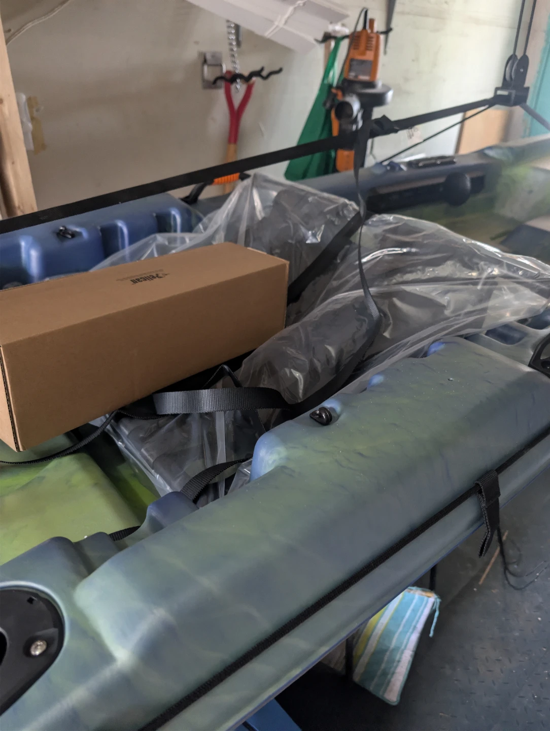 New Pelican Fishing kayak