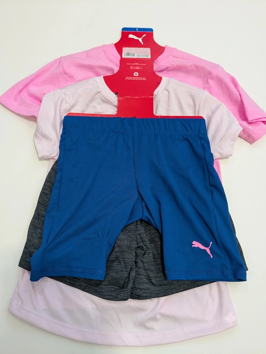 Puma Girls 4-Piece Activewear Set - Size 7 - photo 2