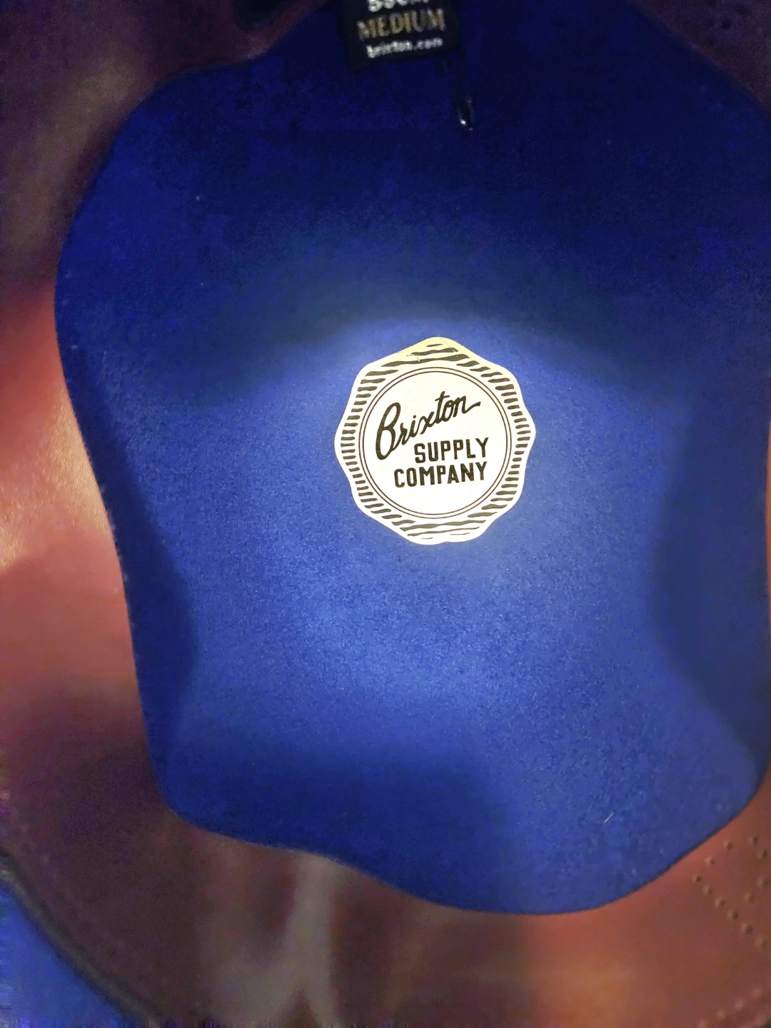Brixton Blue Felt Hat - photo 3