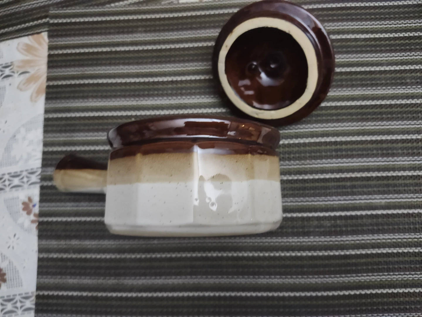 Small Ceramic Onion Soup Crock - photo 2
