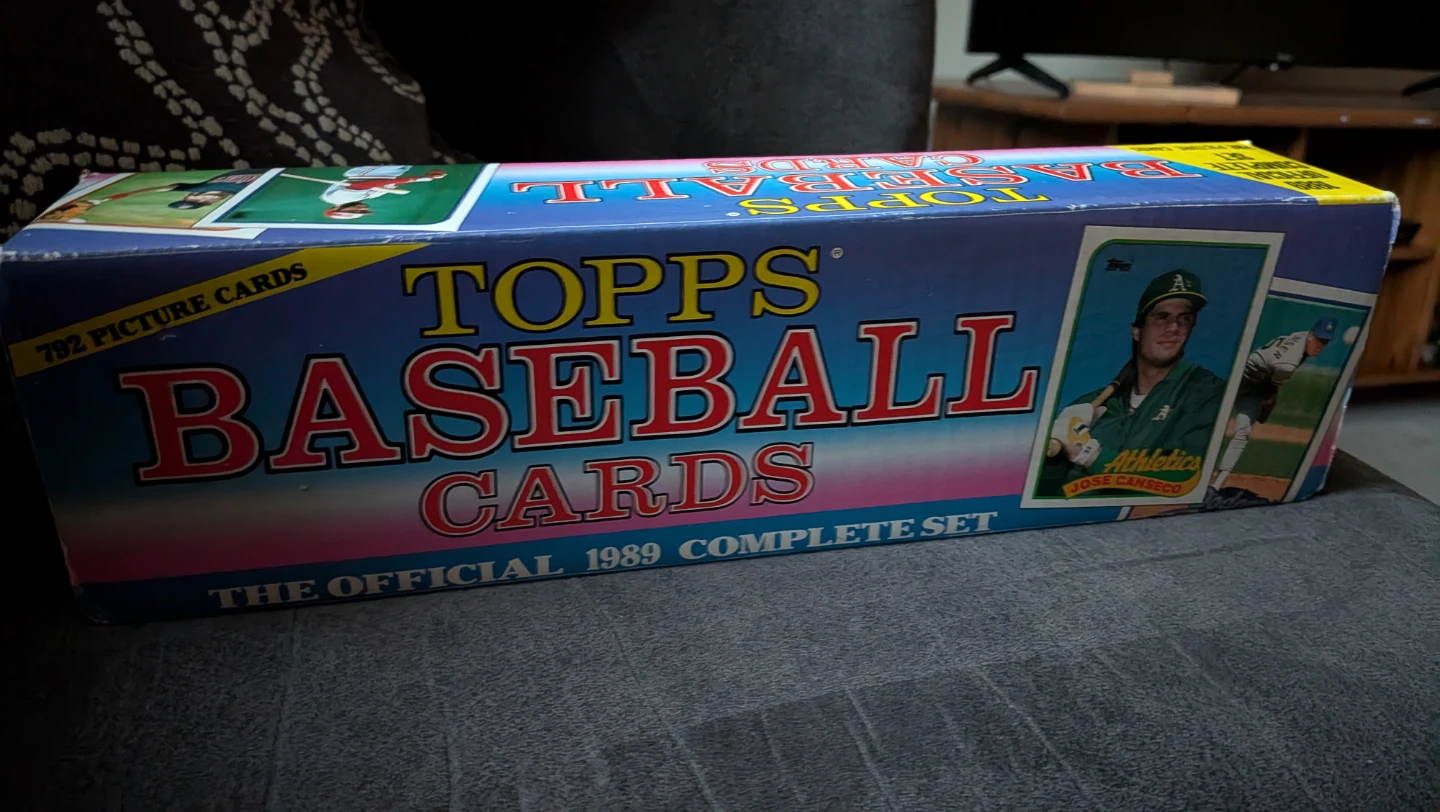 1989 Topps Baseball Cards Complete Set