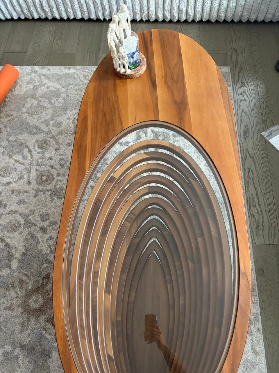 Modern Sculptural Wooden Coffee Table - photo 2